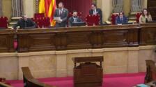 El Parlament de Cataluña aprueba el mismo texto que suspendió el Tribunal Constitucional el 5 de noviembre