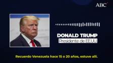 Trump: «Tenemos a Venezuela más rodeada de lo que nadie piensa»