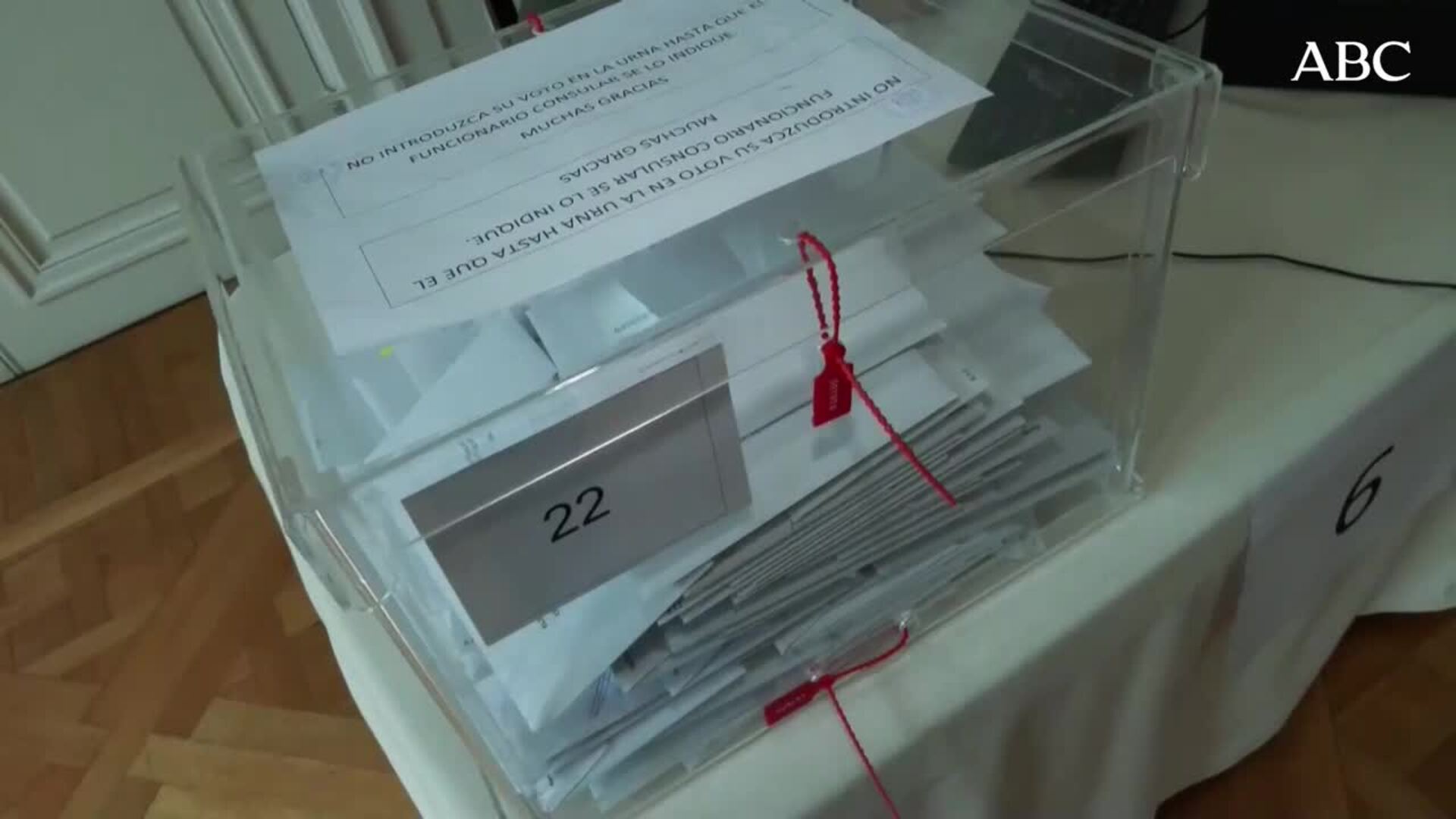 Comienza el recuento del voto extranjero