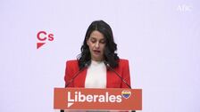 Inés Arrimadas renunciará a liderar Ciudadanos si Edmundo Bal retira su candidatura