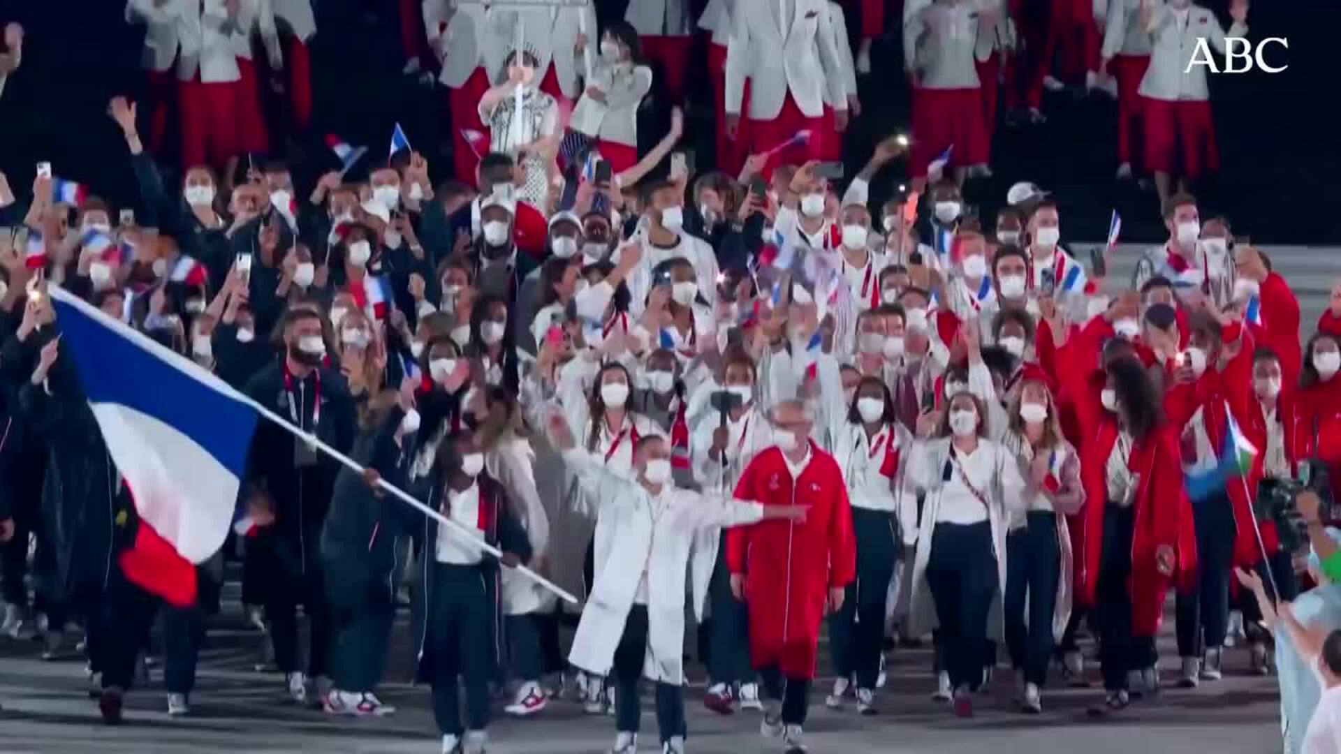 El resumen de la ceremonia de inauguración de Tokio 2020