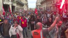 Las protestas en Francia dejan 457 detenidos y 441 policías heridos