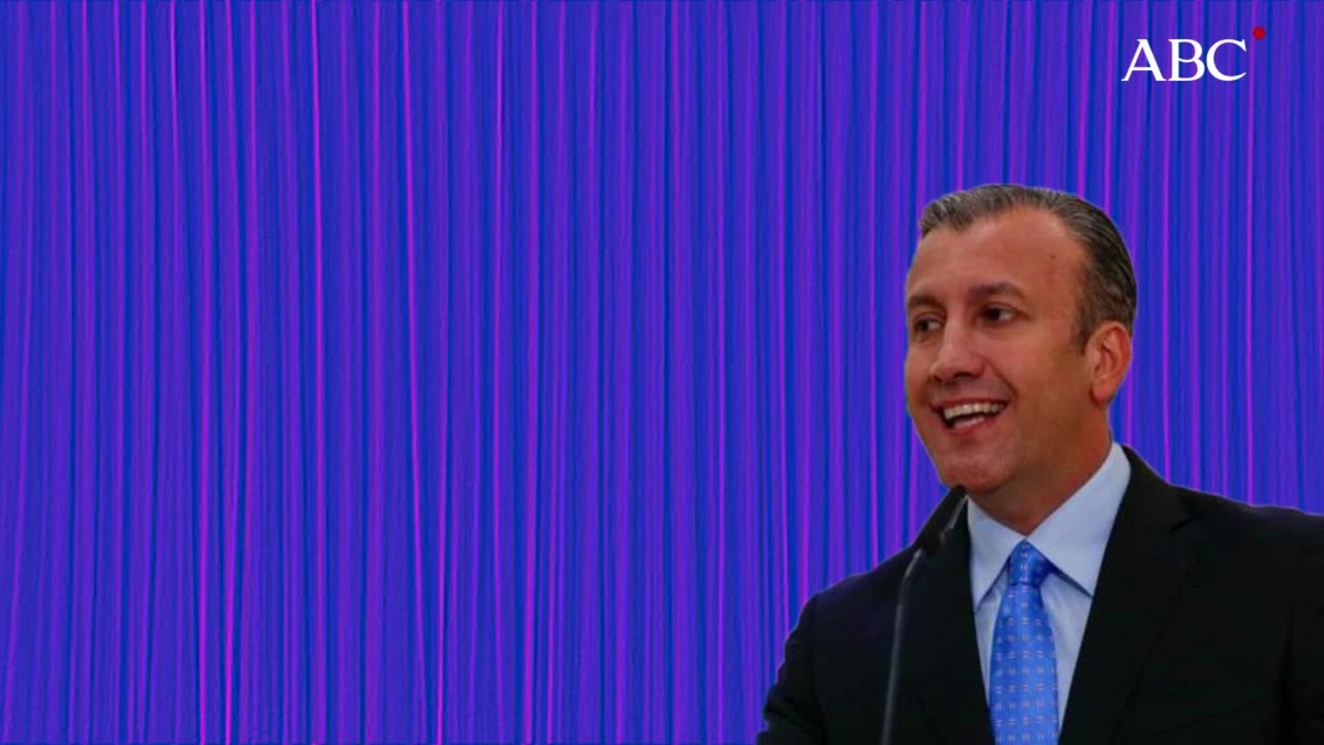 El vicepresidente de Venezuela, Tareck el Aissami, en una rueda de prensa el pasado 2 de mayo