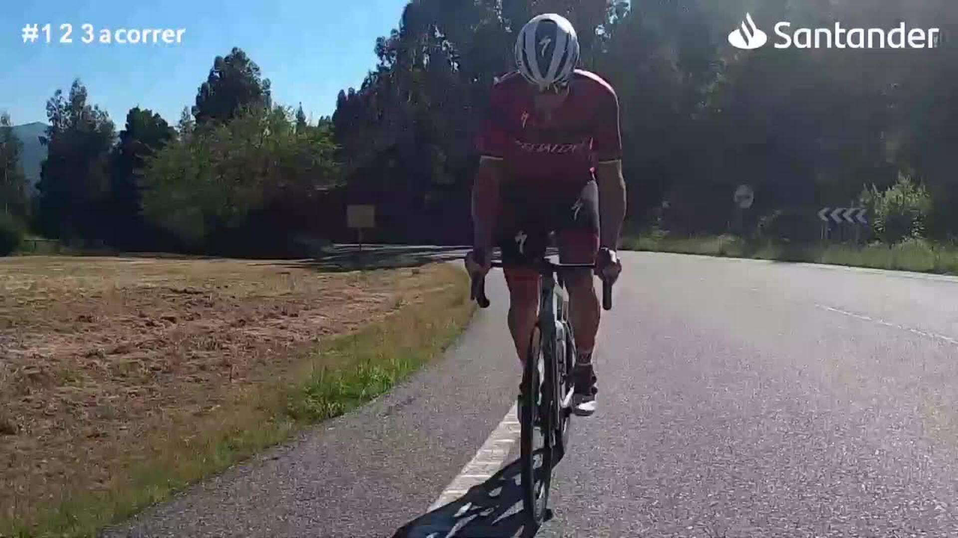 Así fue el primer entrenamiento de Gómez Noya tras el confinamiento