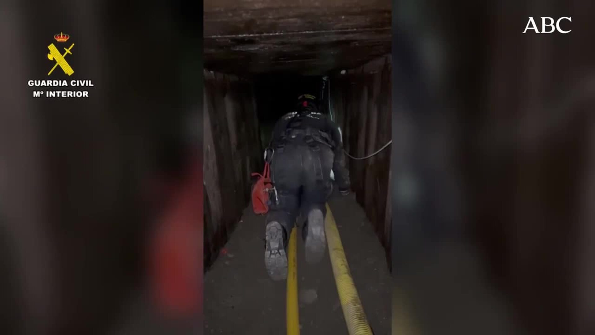 La Guardia Civil blinda el narcotúnel en Ceuta ante la pasividad de Marruecos