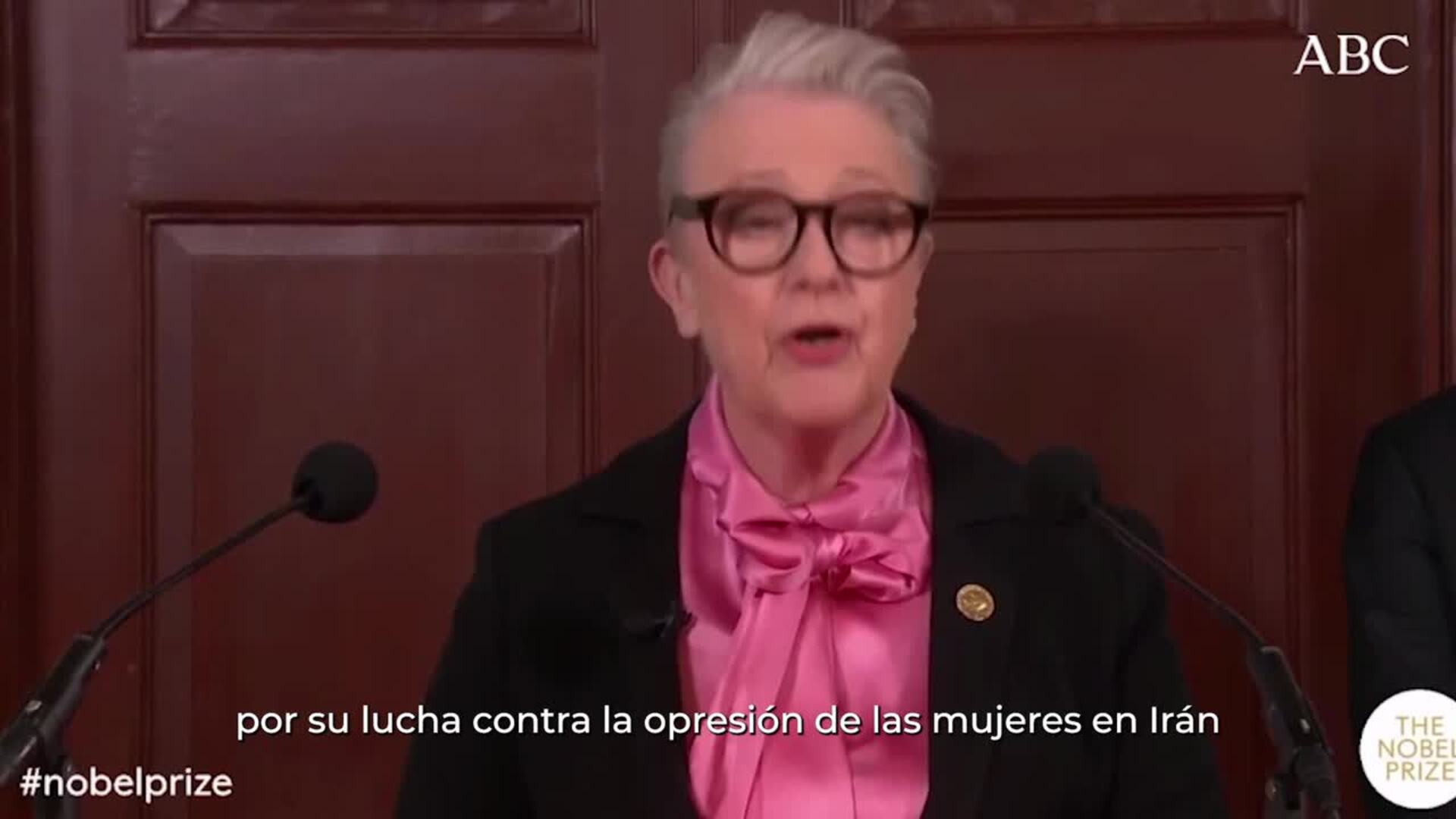 Narges Mohammadi, Premio Nobel de la Paz 2023