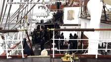 El buque Elcano hace historia al cruzar a vela el Cabo de Hornos: «Como hace siglos hicimos los españoles»
