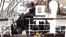 El buque Elcano hace historia al cruzar a vela el Cabo de Hornos: «Como hace siglos hicimos los españoles»
