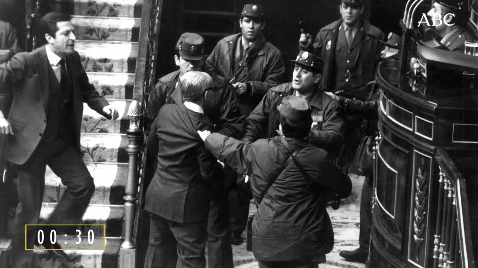 El golpe de Estado del 23-F, en un minuto