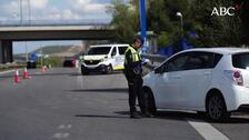 Grandes retenciones en Madrid por los controles especiales de Semana Santa