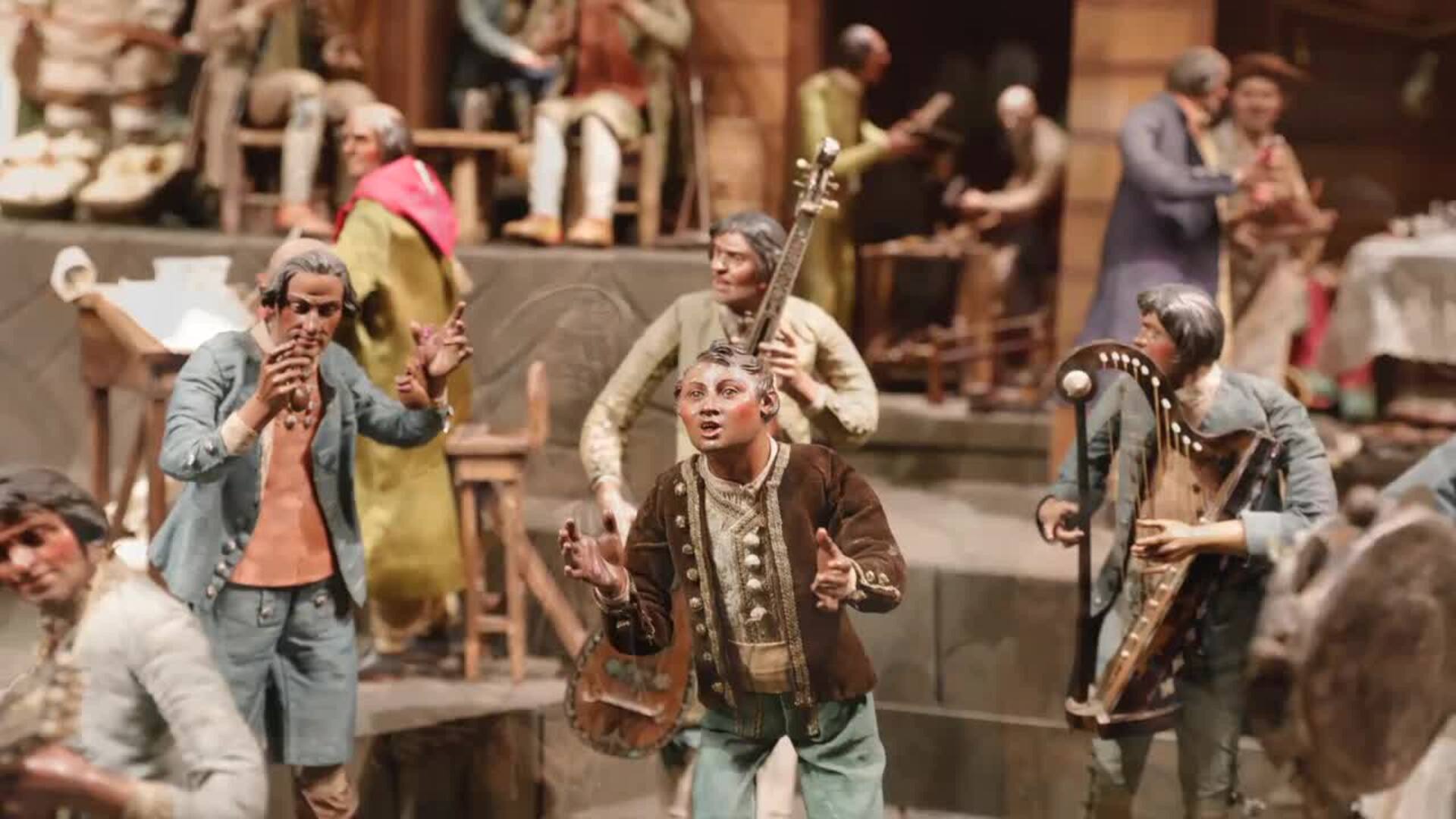 El precioso belén napolitano del siglo XVIII que custodia el Museo Nacional de Escultura de Valladolid