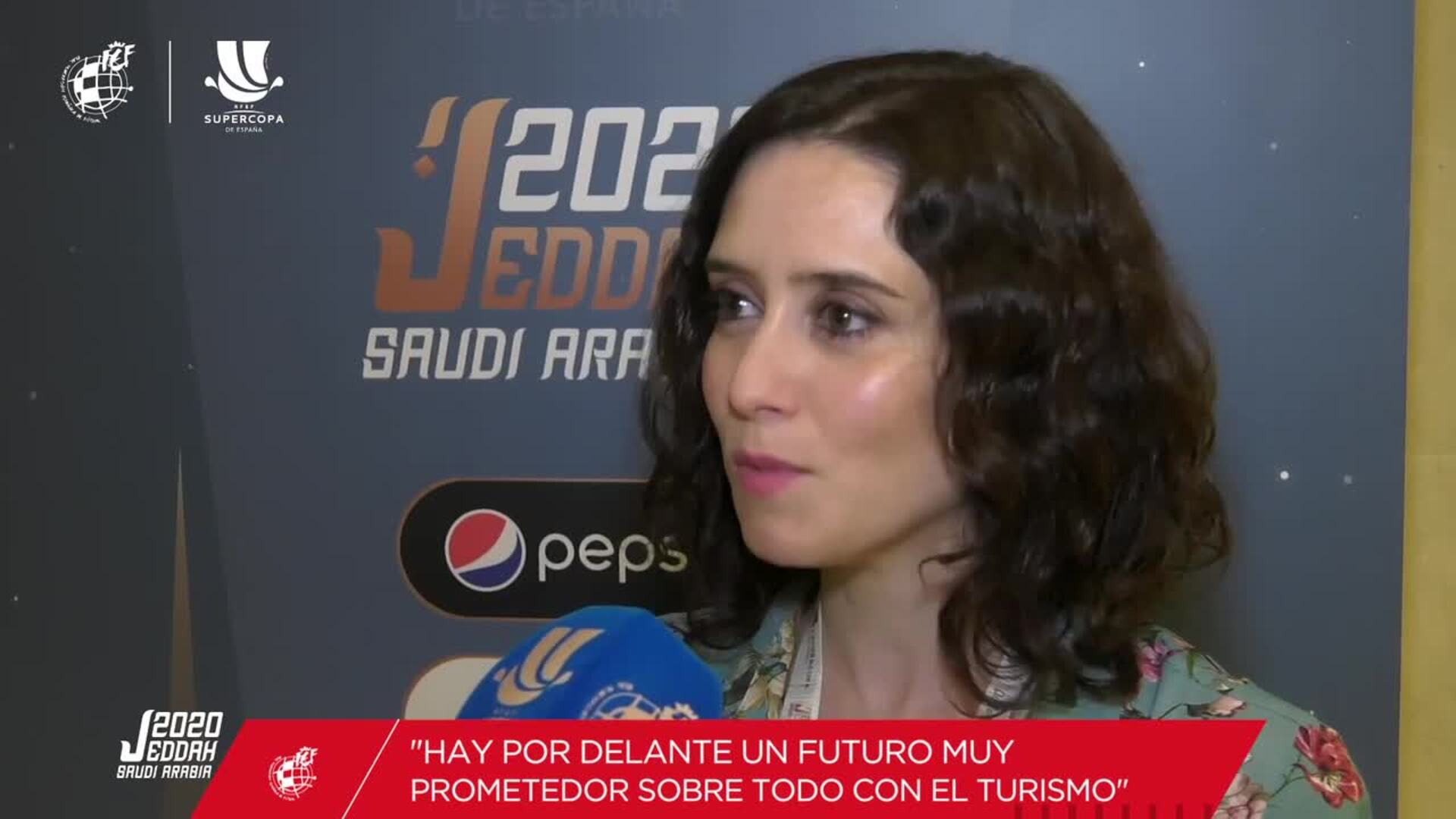 Isabel Díaz Ayuso: «Queremos que a las mujeres se nos vea en todos los deportes y en todos los estadios»