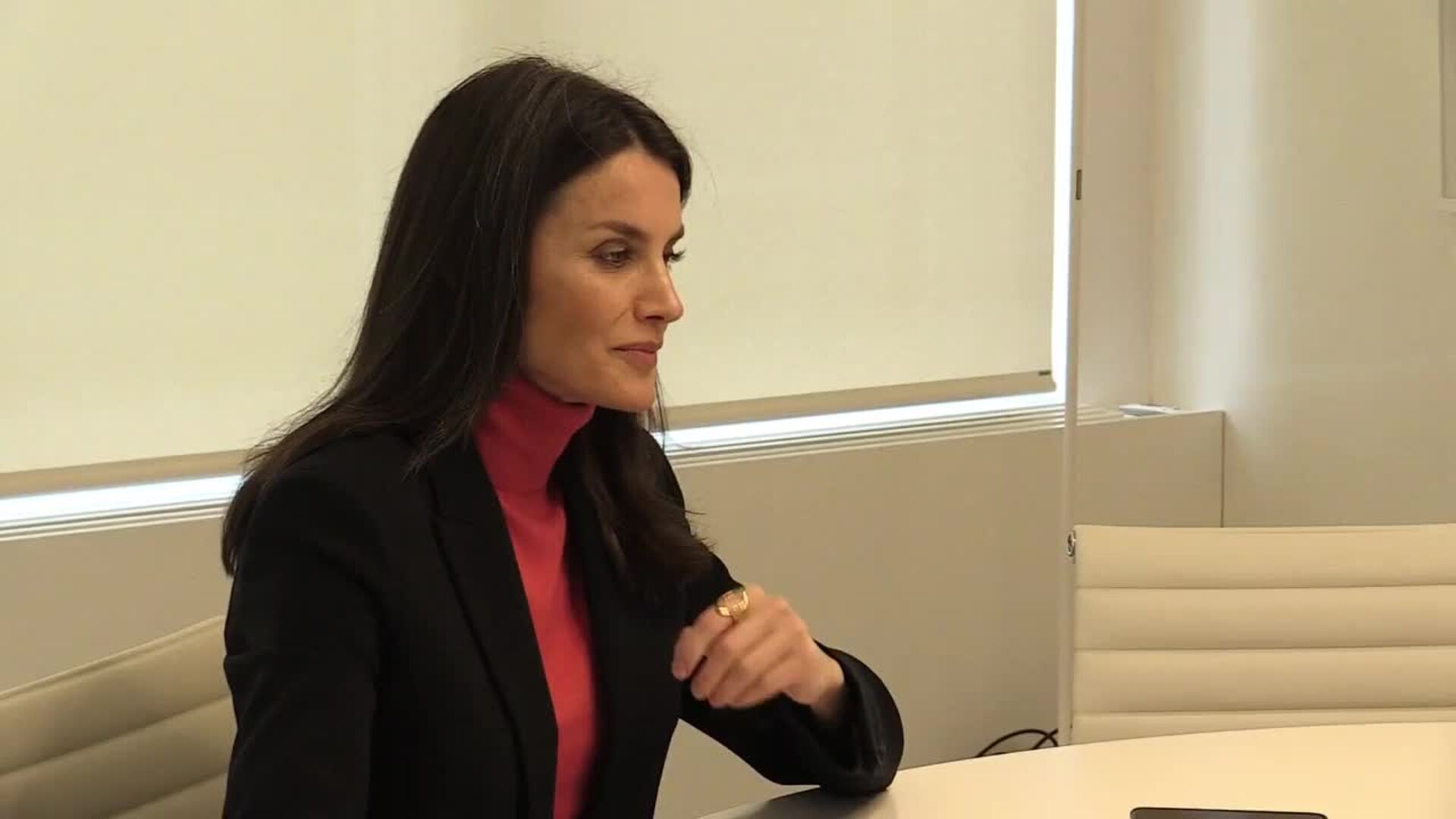 Así es el despacho de trabajo sencillo y moderno de la Reina Letizia en La Zarzuela