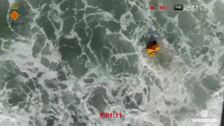 Un dron salva la vida a un niño que se estaba ahogando en una playa de Sagunto