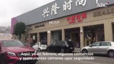 La comunidad china en Madrid: sin miedo a un rebrote, pero sin clientes