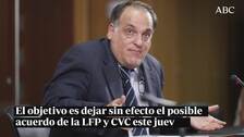 El Real Madrid presenta acciones legales contra Tebas, Javier de Jaime y el fondo de inversión CVC