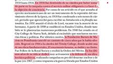 «El presidente del Senado debería dimitir y pedir perdón por plagiar de forma sistemática»