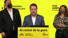 ERC liderará el secesionismo catalán, que sube en escaños y votos pero no alcanza el 50%