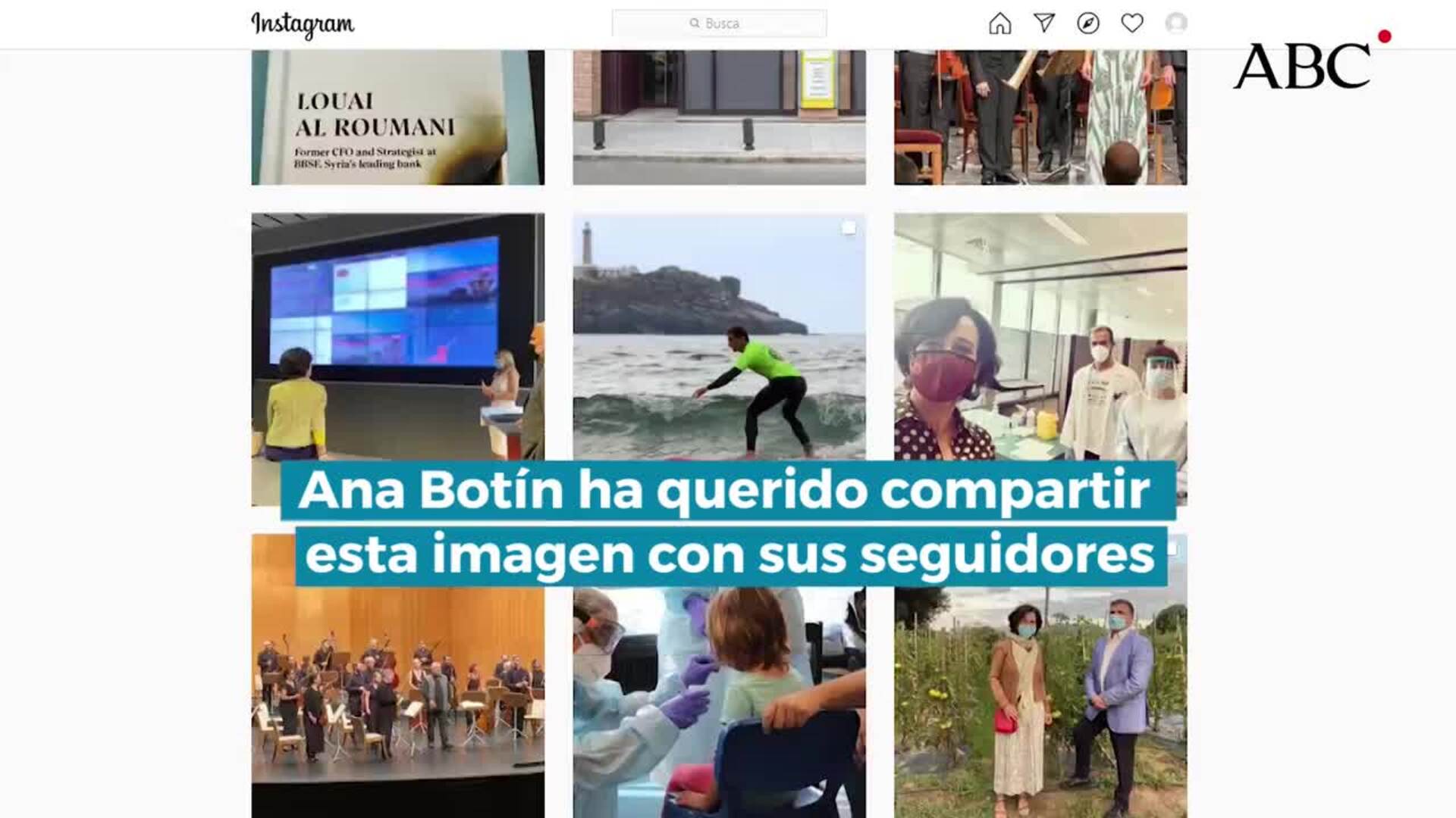 Ana Botín sorprende con una fotografía inédita de su familia