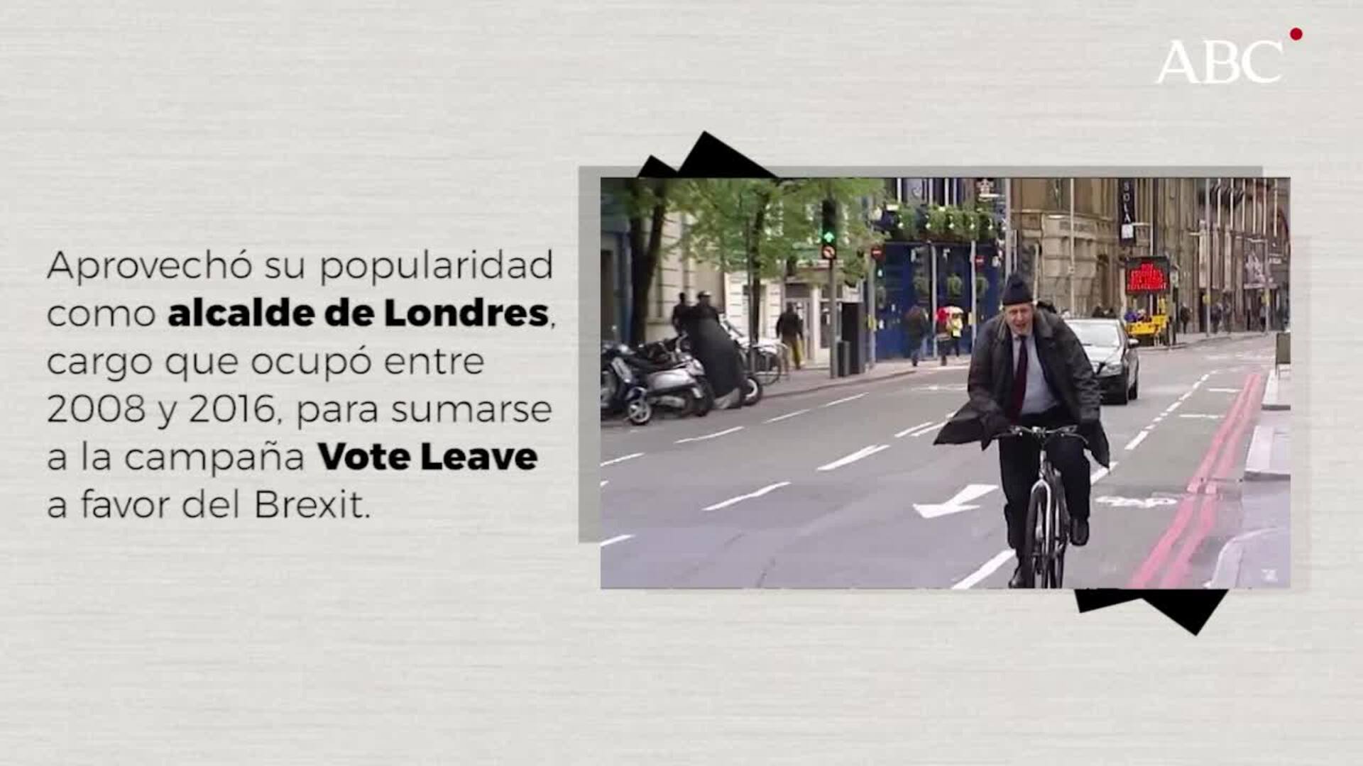 Boris Johnson, exalcalde de Londres y figura destacada en la campaña del Brexit