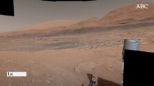 La increíble panorámica del Curiosity desde Mont Mercou, en Marte