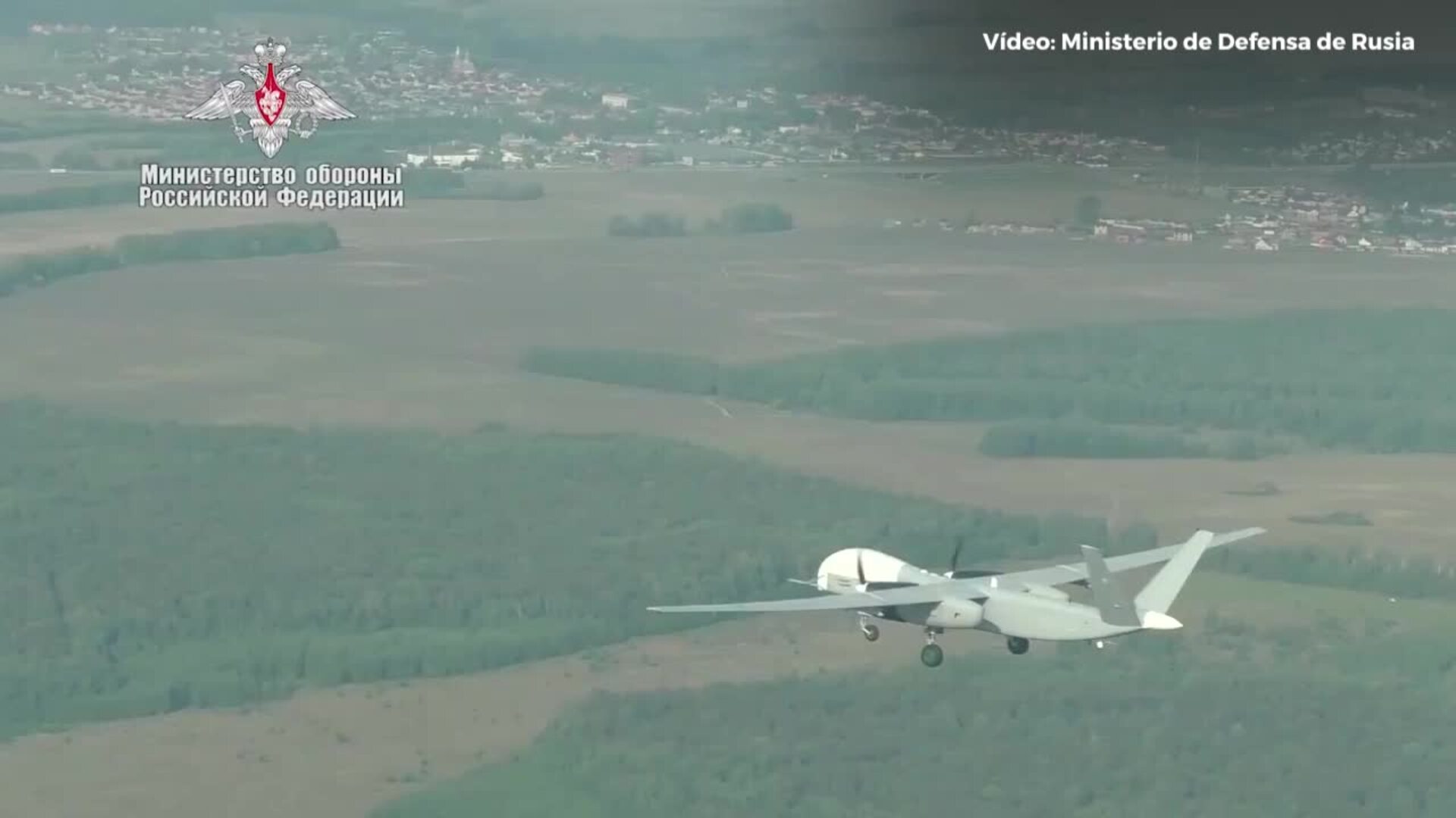 Así vuela Altius-U, el avión ruso no tripulado