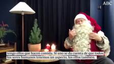 Papá Noel manda desde Korvatunturui, Laponia (norte de Finlandia) un cariñoso saludo a todos los lectores de ABC