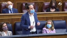 El desconcierto de Calviño ante la comparación que ha hecho Iglesias sobre Abascal: «¿Paca qué?»