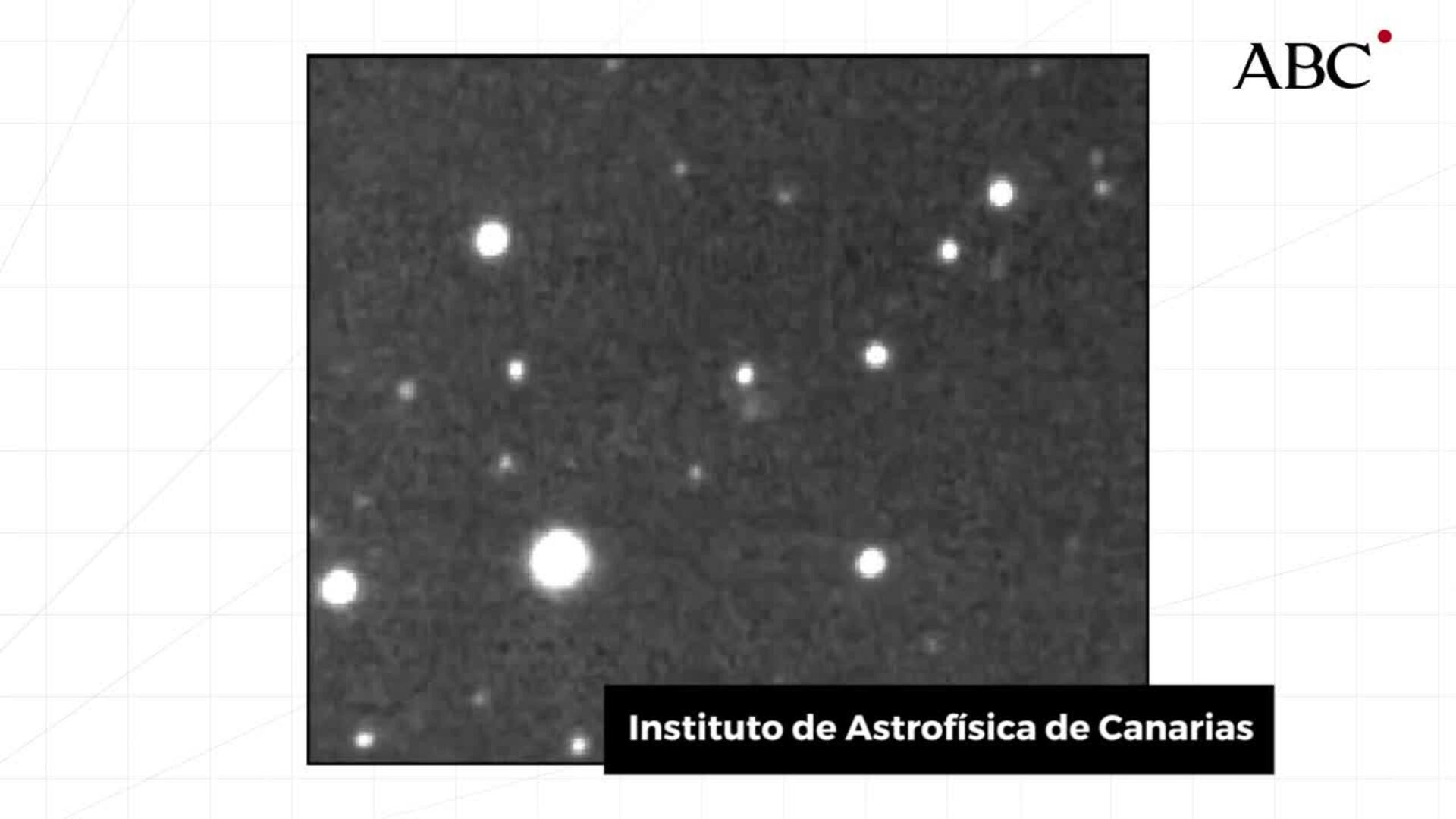 Vídeo de la trayectoria del segundo Oumuamua, el nuevo viajero interestelar