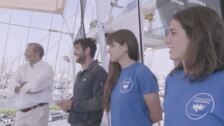 El buque-escuela Cervantes Saavedra y la Fundación Oceanogràfic presentan la III Travesía Planeta Azul