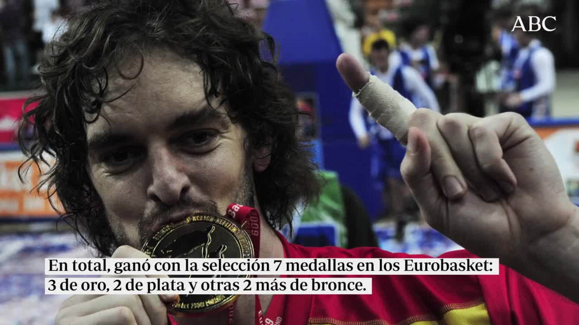 En vídeo: Así ha sido la carrera deportiva de Pau Gasol