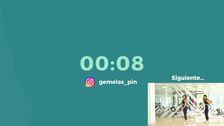 Quema las calorías de todo el día en tan solo 4 minutos con este tabata de las Gemelas Pin