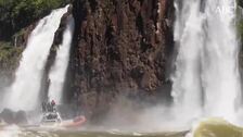 Así se ven (muy de cerca) las cataratas que resumen la belleza de la Tierra