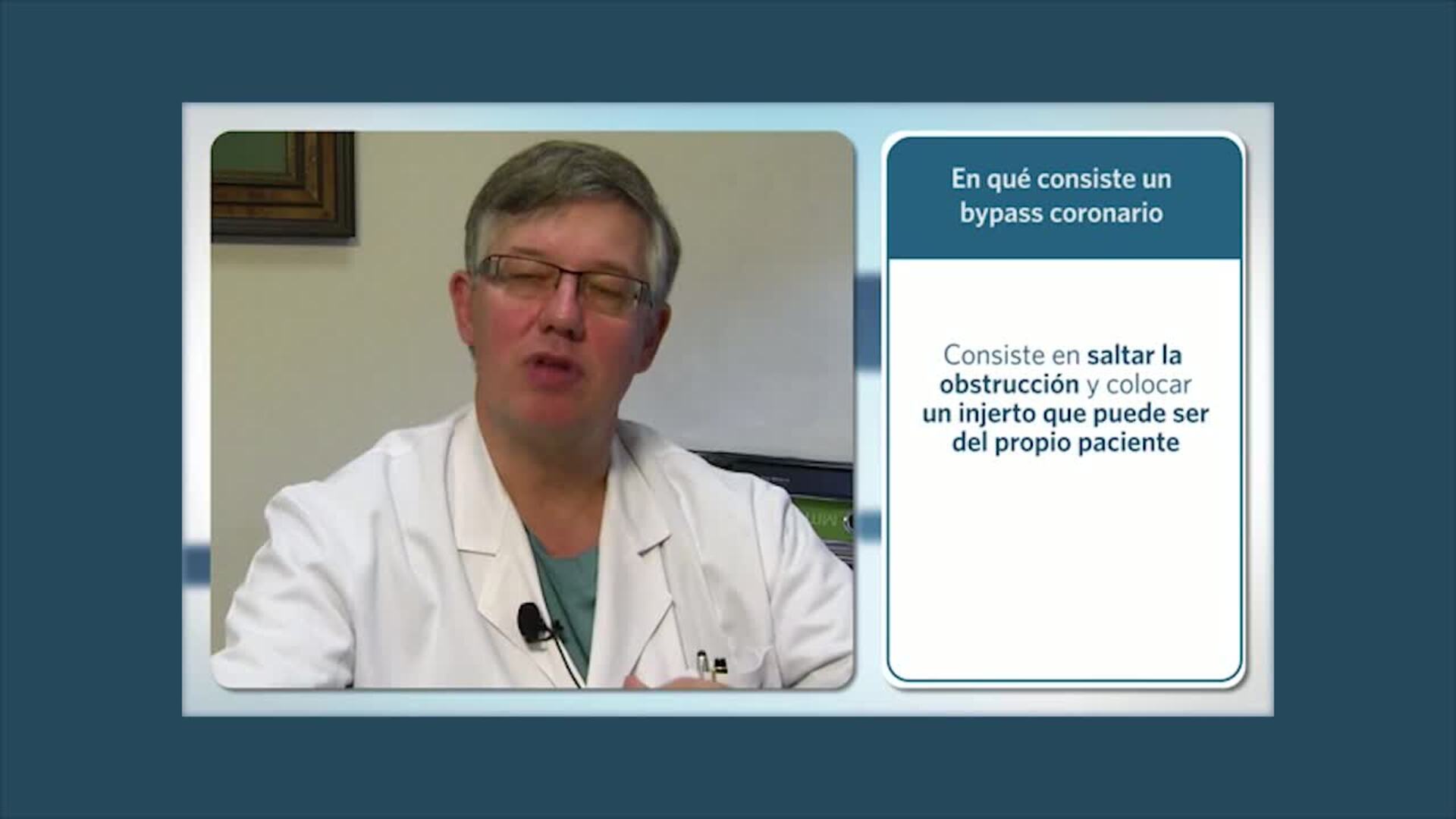 Imagen de un bypass coronario