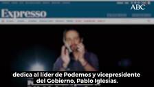 Pablo Iglesias, vapuleado en Portugal