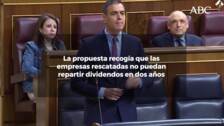 El PSOE recula y permitirá a las empresas rescatadas repartir dividendo