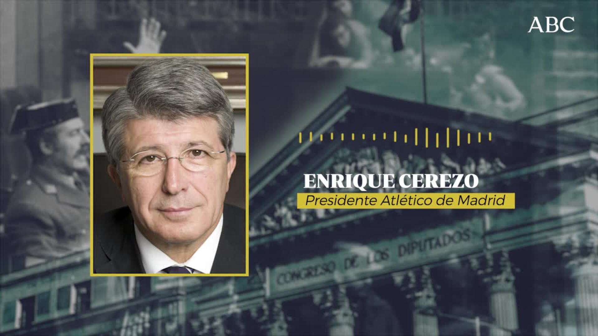 Así vivió Enrique Cerezo el 23-F
