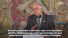 Josep Borrell sale en defensa de Pedro Sánchez en el debate sobre el «Delcygate» en Estrasburgo