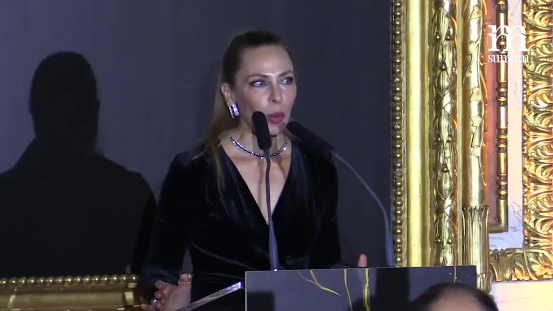 Las réplicas de los Premios Summum, minutos antes de ser entrega a los galardonados.