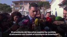 Guaidó contesta al desplante de Sánchez con una gran concentración en Madrid