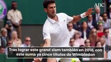 Djokovic se impone a Federer en la final de Wimbledon y suma ya cinco títulos sobre la hierba londinense