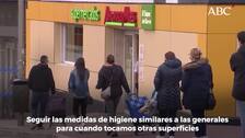 ¿Me puedo contagiar comiendo o por los envases del supermercado?