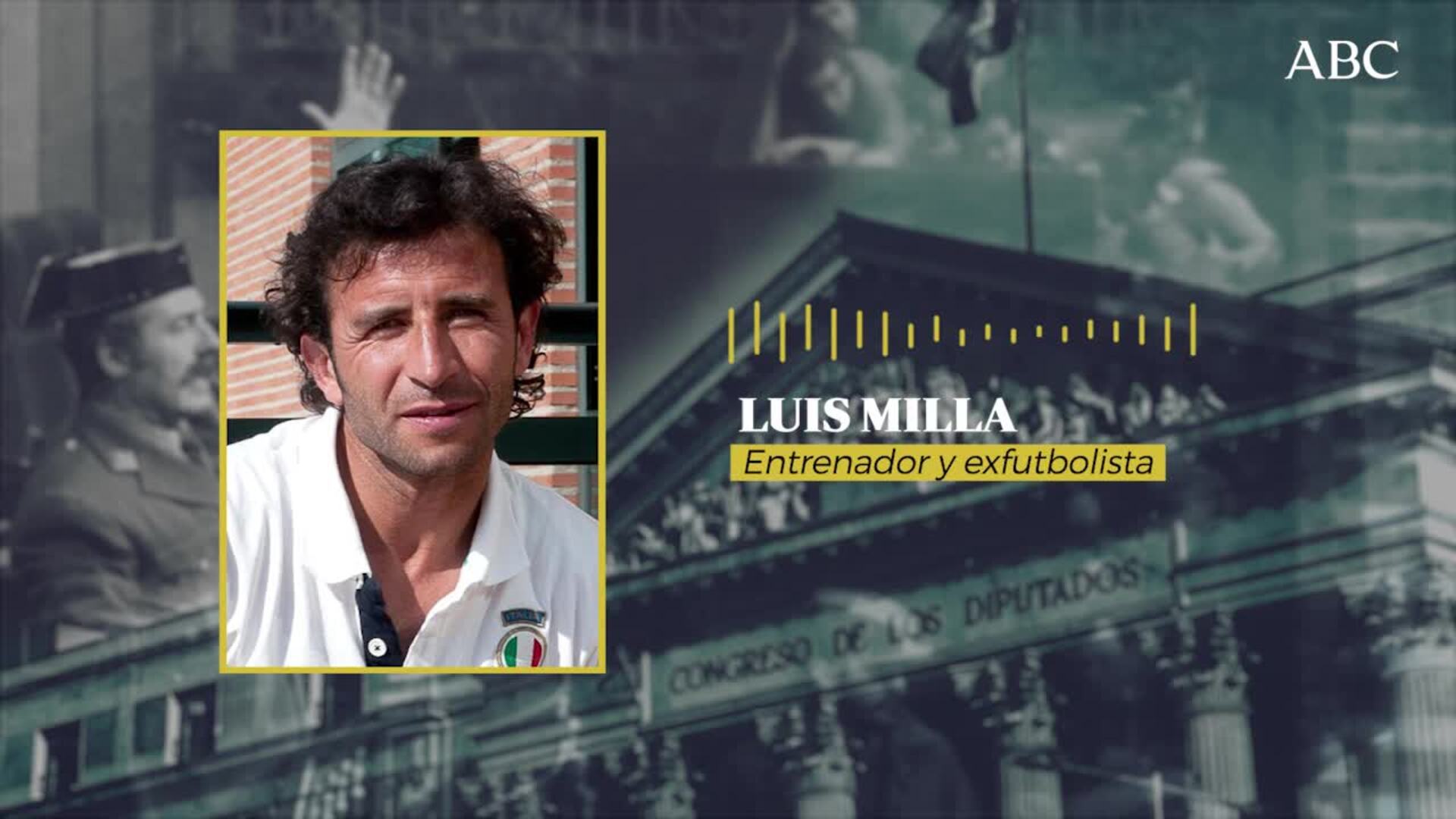 Así vivió Luis Milla el 23-F