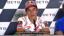 Marc Márquez: «Tengo margen para cometer algún error, pero no lo quiero gastar»»