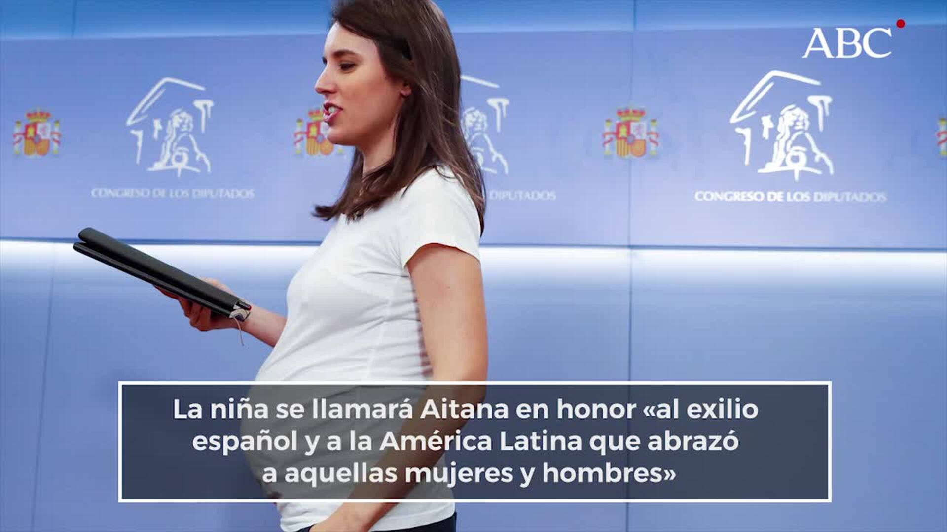 Aitana, la tercera hija de Irene Montero y Pablo Iglesias, nace de forma prematura