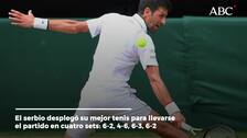 Solo el mejor Djokovic puede con Bautista