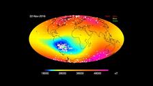 La ESA confirma el debilitamiento del campo magnético de la Tierra