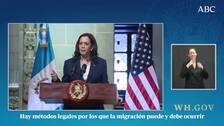 Kamala Harris trata de frenar en Guatemala la avalancha de inmigrantes: «No vengan, no vengan»