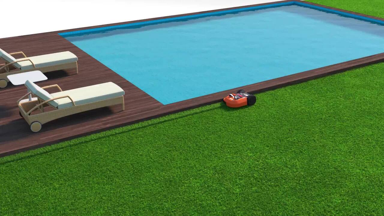 Robot koszący Landroid 2000m2 20V 5Ah Worx WR155E - Leroy Merlin