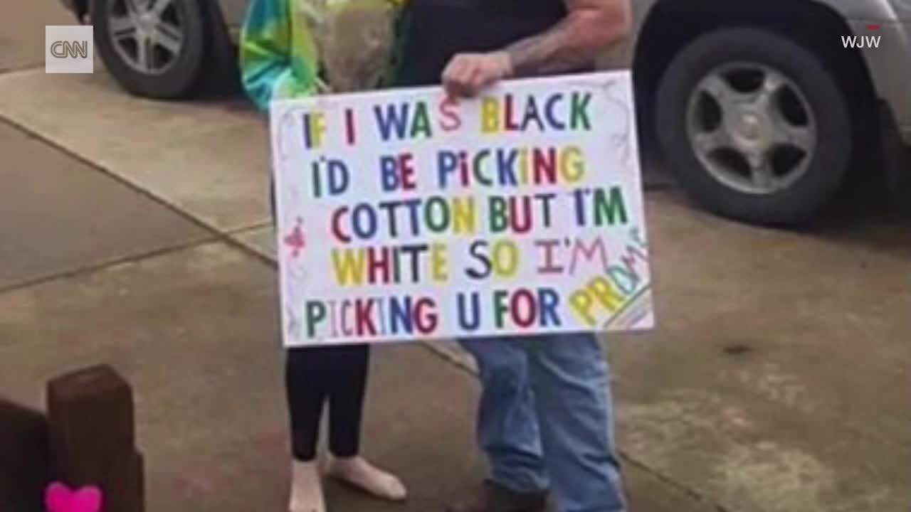 Image result for This Racist Promposal Was Far From Cute To Many!